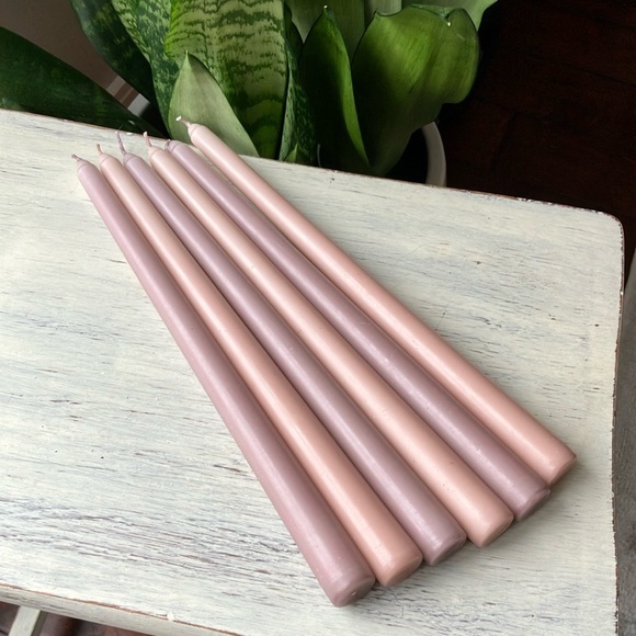 6 12” taper candles. - Picture 1 of 3